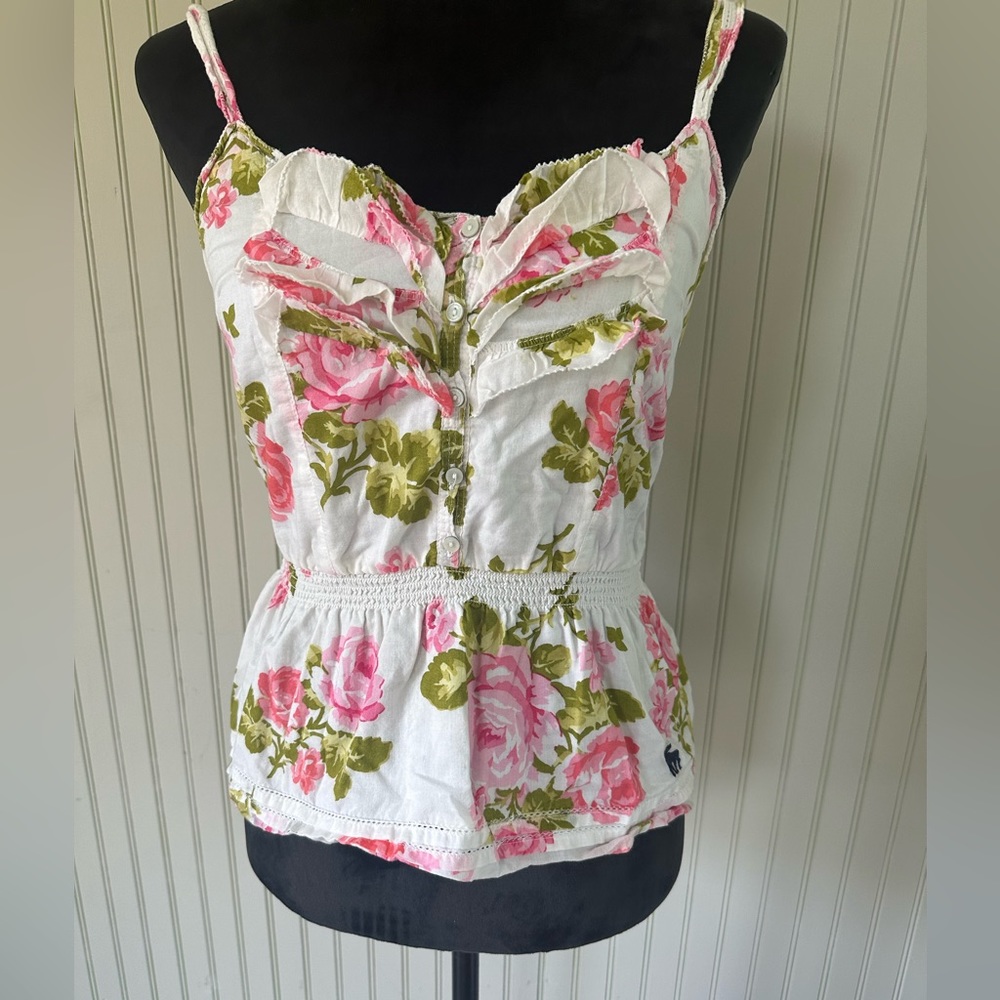Abercrombie Floral Blouse